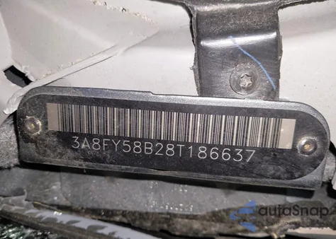 2008 Chrysler Pt Cruiser Touring z USA, uszkodzony, nr VIN 3A8FY58B28T186637